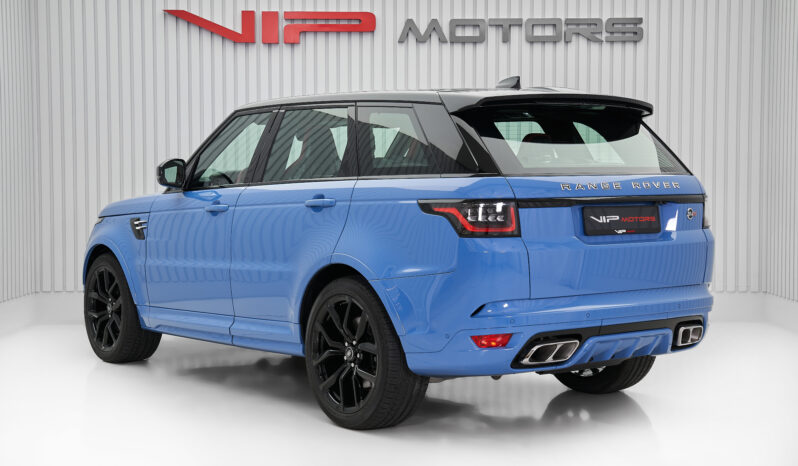 RANGE ROVER SPORT SVR 2022 full