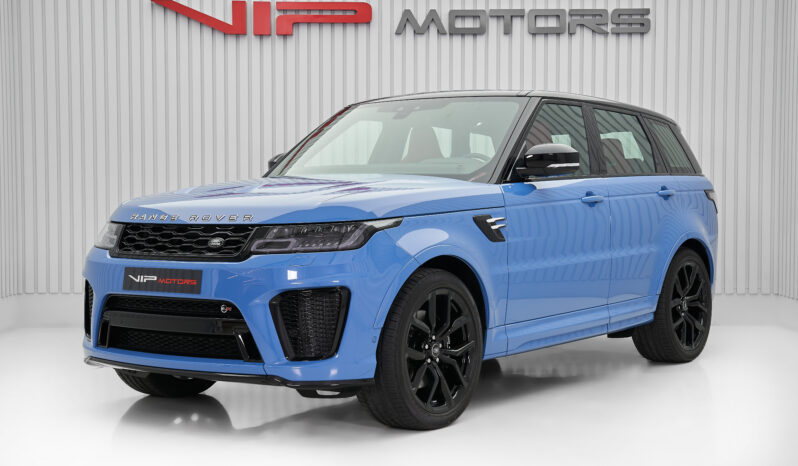 RANGE ROVER SPORT SVR 2022 full