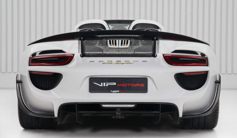 PORSCHE 918 SPYDER WEISSACH PACKAGE full