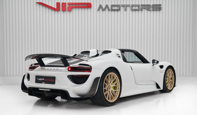 PORSCHE 918 SPYDER WEISSACH PACKAGE full