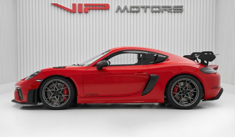 PORSCHE 718 CAYMAN GT4 RS WEISSACH 2024 GCC full