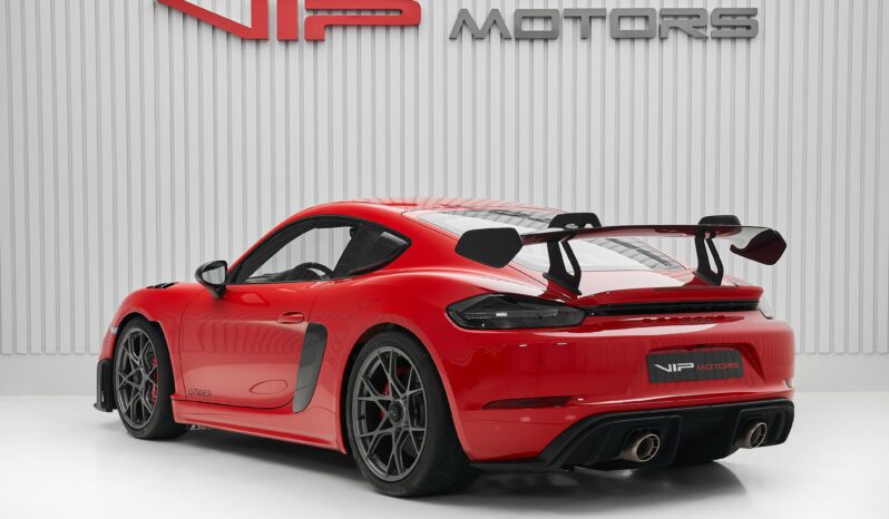 PORSCHE 718 CAYMAN GT4 RS WEISSACH 2024 GCC full