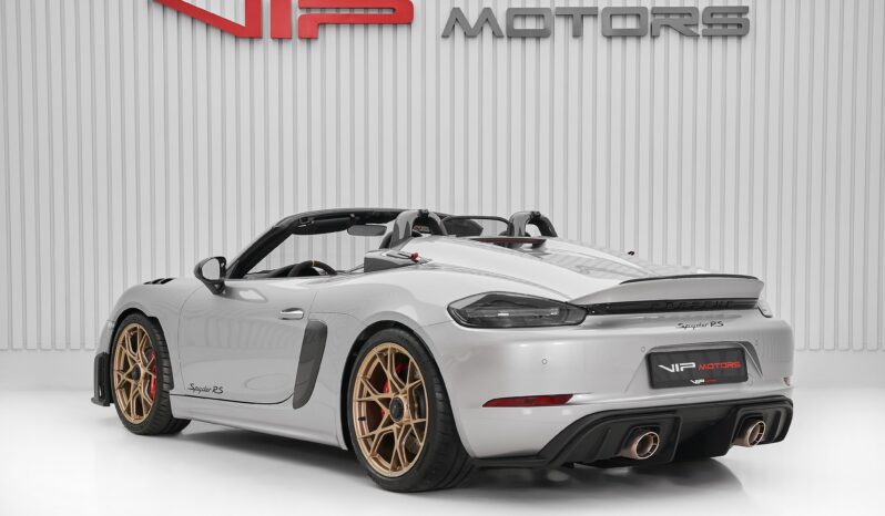 PORSCHE 718 SPYDER WEISSACH GT4 RS 2024 full