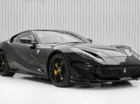 FERRARI 812 SUPERFAST BLACK EXTERIOR YELLOW INTERIOR 2020 GCC,FULL OPTIONS EXCELLENT CONDITION