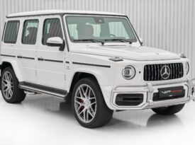 WHITE MERCEDES G63 AMG 2020 GCC