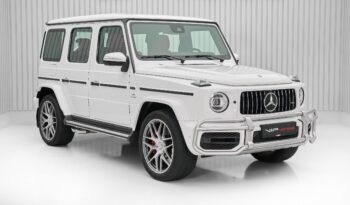 WHITE MERCEDES G63 AMG 2020 GCC