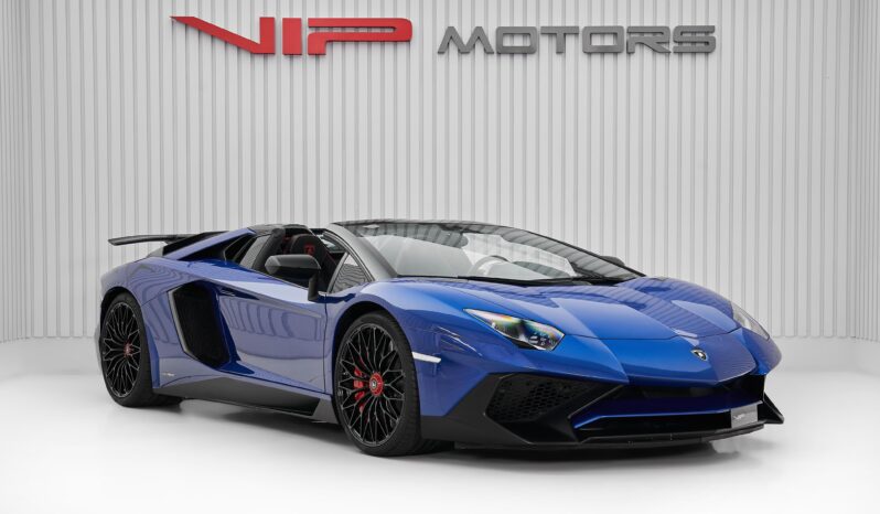 LAMBORGHINI AVENTADOR SV ROADSTER 2017 full