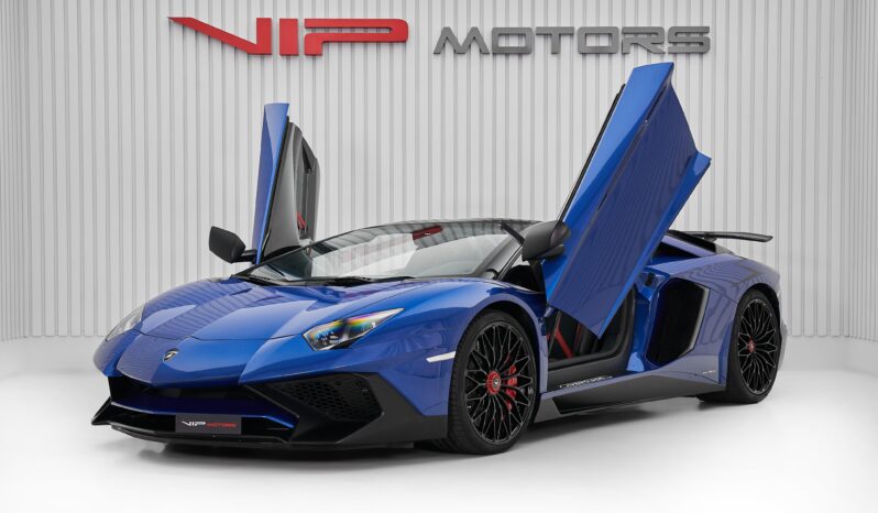 LAMBORGHINI AVENTADOR SV ROADSTER 2017 full