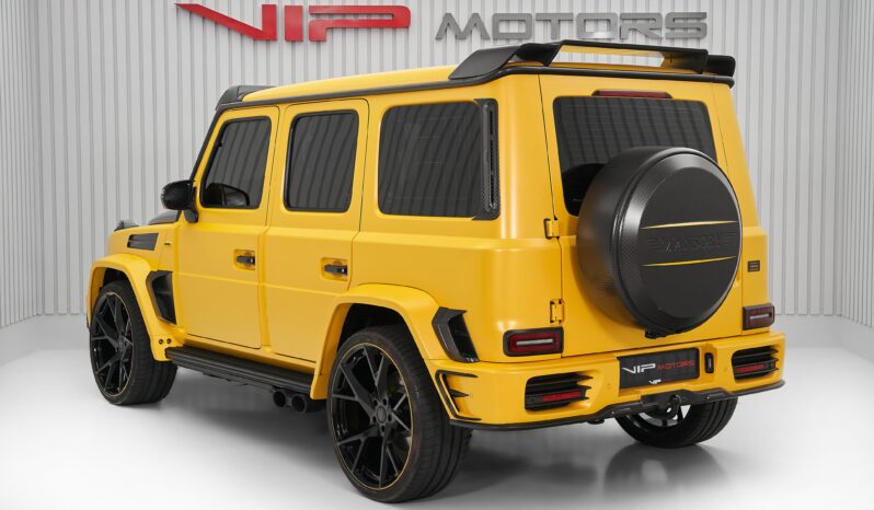 MERCEDES G820 MANSORY GRONOS 2021 full