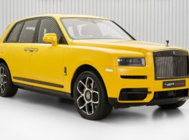 Matt Yellow Rolls Royce Cullinan