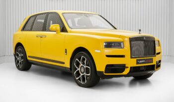 Matt Yellow Rolls Royce Cullinan