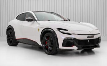 Ferrari Purosangue Atelier 2025 White with red interior