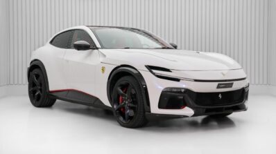 Ferrari Purosangue Atelier 2025 White with red interior