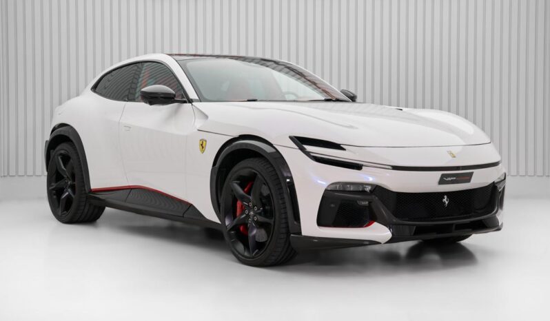 Ferrari Purosangue Atelier 2025 White with red interior