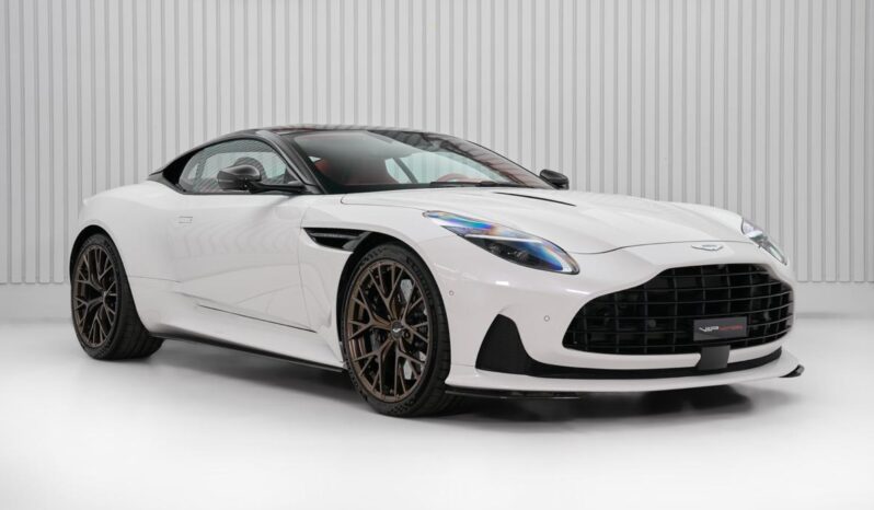 ASTON MARTIN DB12 COUPE GCC SPECS CARBON ROOF & MIRRORS DEALER WARRANTY & SERVICE CONTRACT