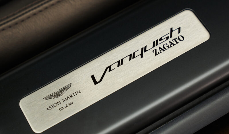 ASTON MARTIN VANQUISH ZAGATO 1 OF 99 full